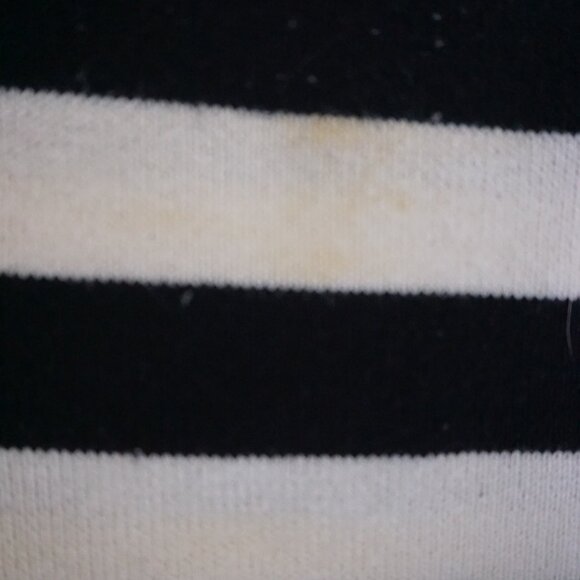 Vintage Ami Knits Black Red White Cardigan Preppy Collegiate 80s Vintage M - Picture 11 of 11